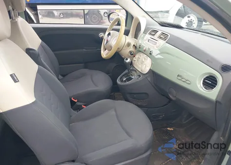 2012 Fiat 500 Pop из США, поврежденный, VIN 3C3CFFAR0CT339784